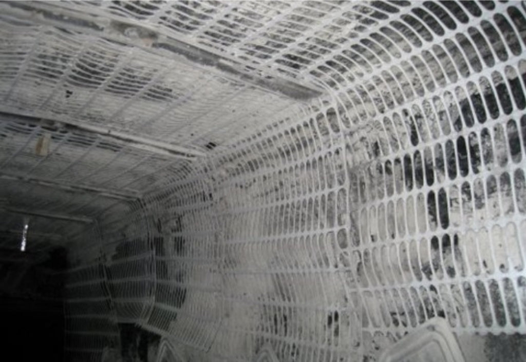 Roof Support and Grout Installation