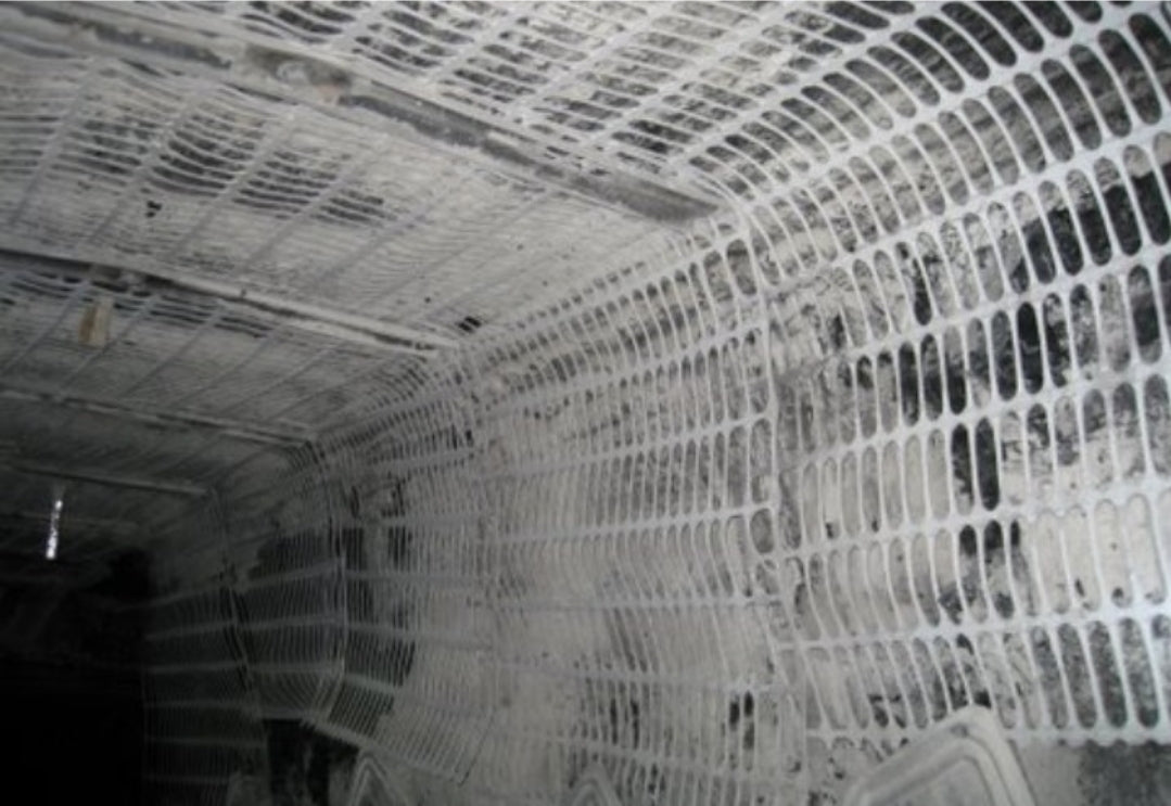 Roof Support and Grout Installation